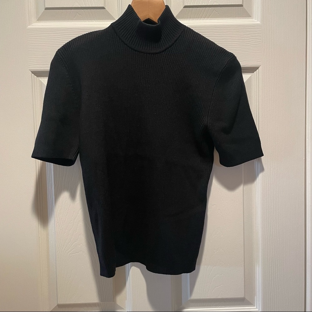 Vintage Jones New York mock turtle neck sweater